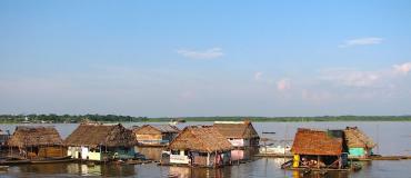 Floating Village in Iquitos